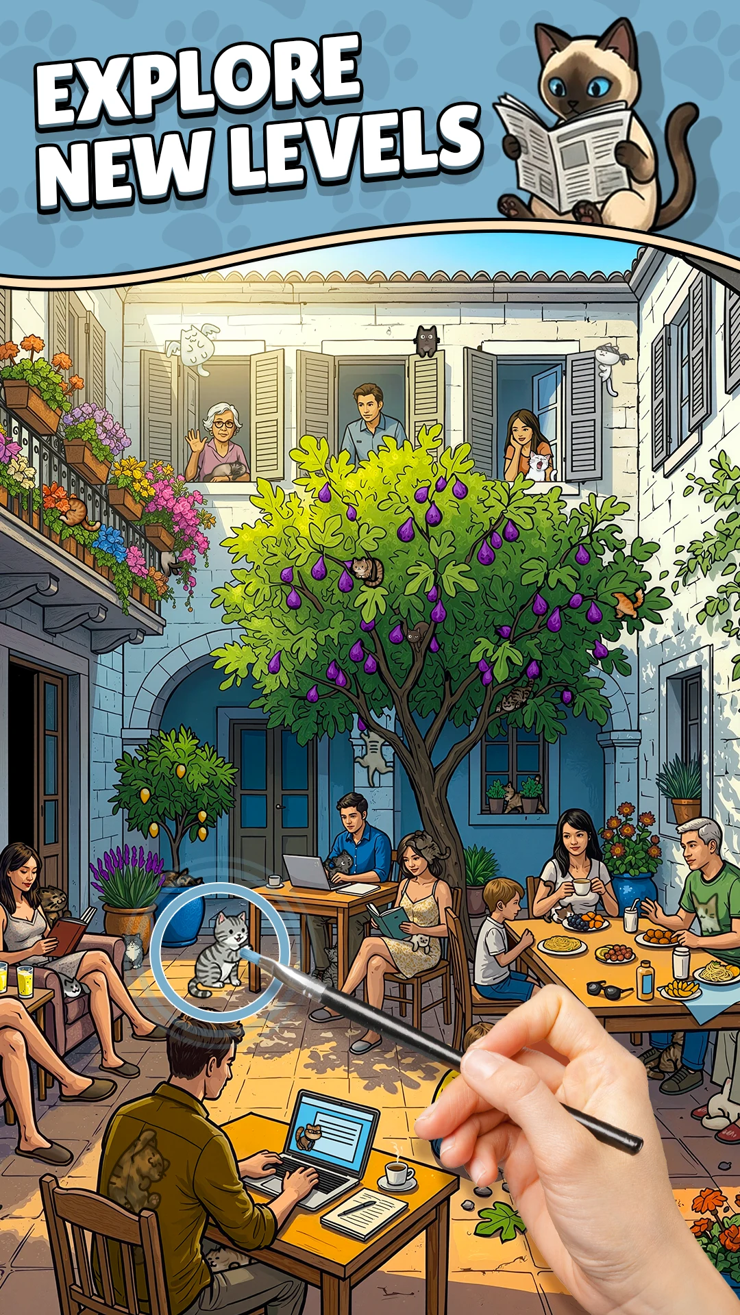 Find The Cat 2 - Spot It! screenshot